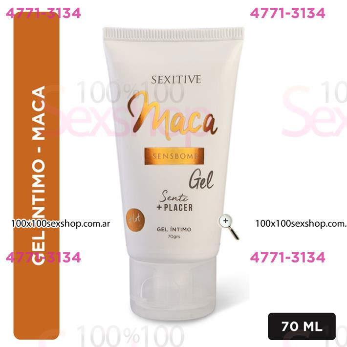 Cód: CA CR S01 - Gel Intimo Sens Bomb Maca 70 grs - $ 12500